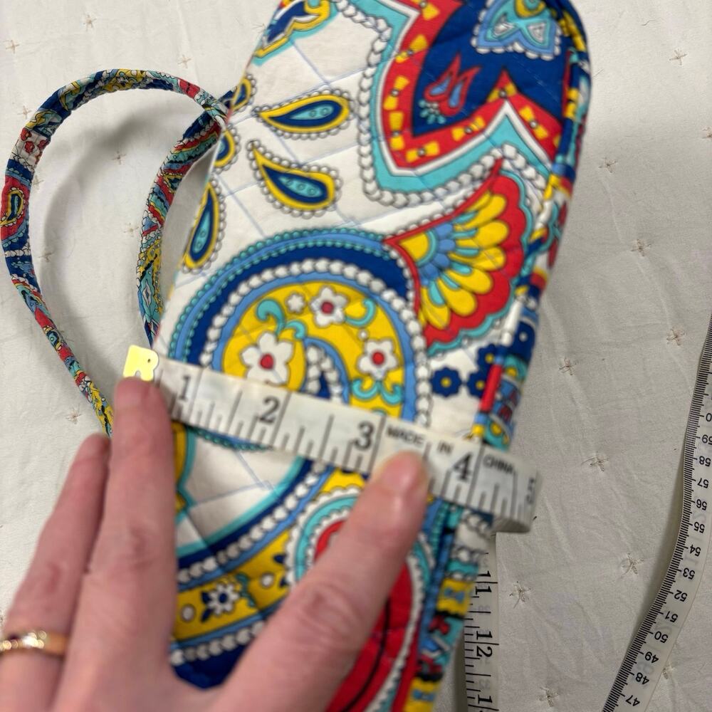 Vera Bradley Shoulder Tote Bag in Marina Paisley Retired 2013 Casual Cottagecore - Picture 10 of 11